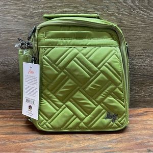 NWT Lug Flapper SE Grass Green | Crossbody / Belt Bag with Drink Pocket